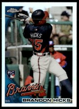 2010 Topps Chrome #197 Brandon Hicks Refractors