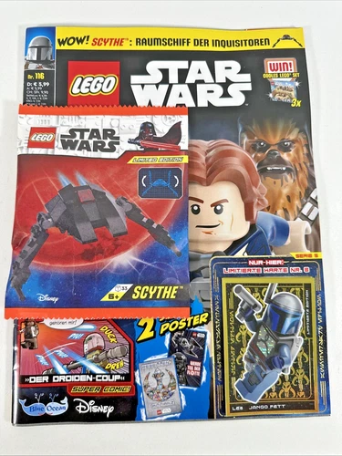 Lego Star Wars Magazine #116 with Inquisitor Transport Scythe (912413)