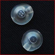 2 EARGELS NEW SMALL ORIGINAL GENUINE OEM JABRA HEADSET EAR BUD GEL GELS MINIGELS