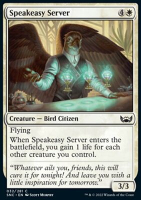 MTG Magic the Gathering Speakeasy Server (32/484) Streets of New Capenna NM
