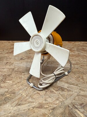 Tischventilator ELY Typ V 71  gelb Vintage 70er