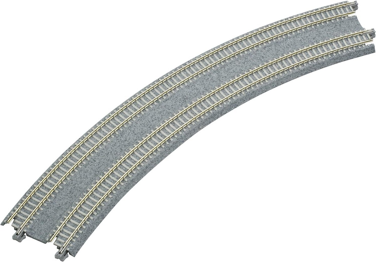 KATO N gauge double curved line R414/381-45 ° 2 pieces 20-181