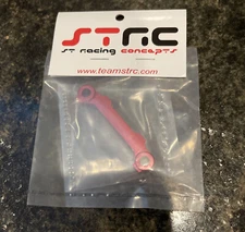 axial yeti front body post mount strc aluminum Red