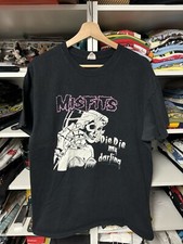 Rare Vintage Misfits Shirt Medium Die Die My Darling Y2K 90s 1990s Rare