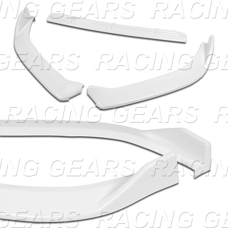 KIT CARROCERÍA PARACHOQUES DELANTERO PINTADO BLANCO LABIO DIVISOR ALERÓN PARA NISSAN SENTRA 13-15 Foto 2 de 4