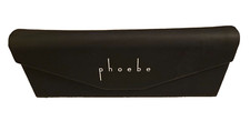 Phoebe Black Trifold Eyeglasses Case