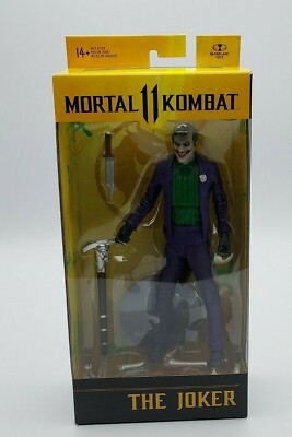 McFarlane Toys Mortal Kombat The Joker 7'' Action Figure IN HAND