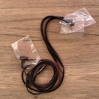 Original XBA-A3AP Headphone Cable with Mic for Sony N1AP/N3AP/Z5