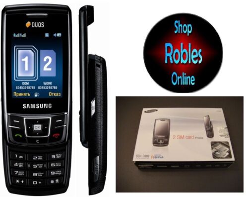 Samsung SGH D880 Dual SIM (Ohne Simlock) 3MP Radio Camara MP3 TOP wie Neu OVP - Afbeelding 1 van 2