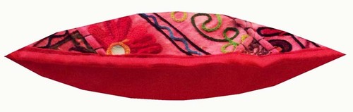 16"-2 HAND CRAFTED BANJARA TRIBAL FOLK MIRROR THROW FLOOR CUSHION PILLOWS COVERS - Picture 13 of 14