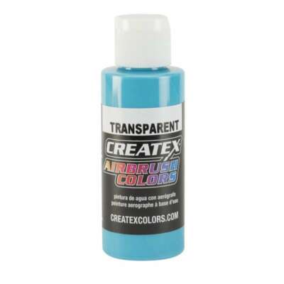 Createx Airbrush Colors 5134-02 Transparent Maui Blue 2 oz. Airbrush Paint
