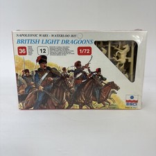 ESCI 230 British Light Dragoons Napoleonic Wars 1/72 scale 36 Pieces 12 Figures