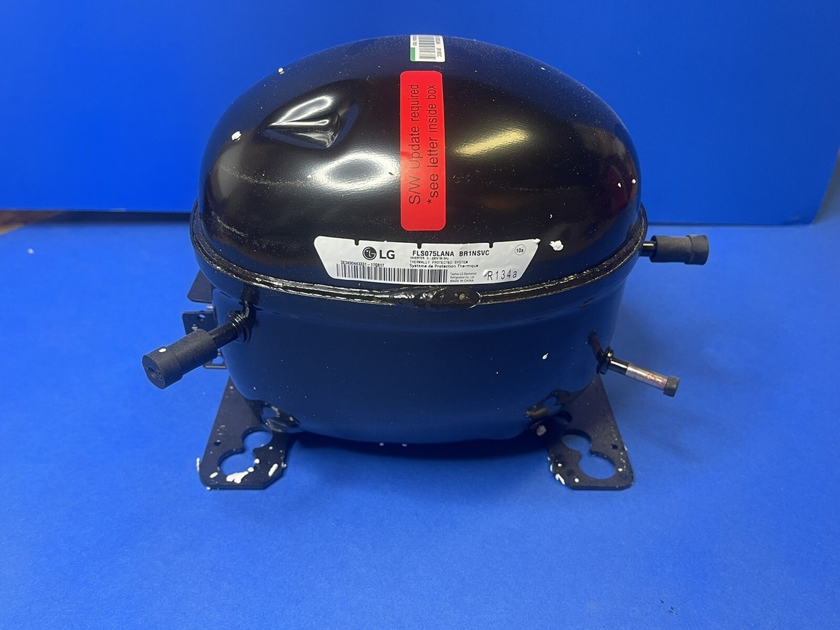 TCA38151706 LG Kenmore Compressor Genuine OEM FLS075LANA R134a