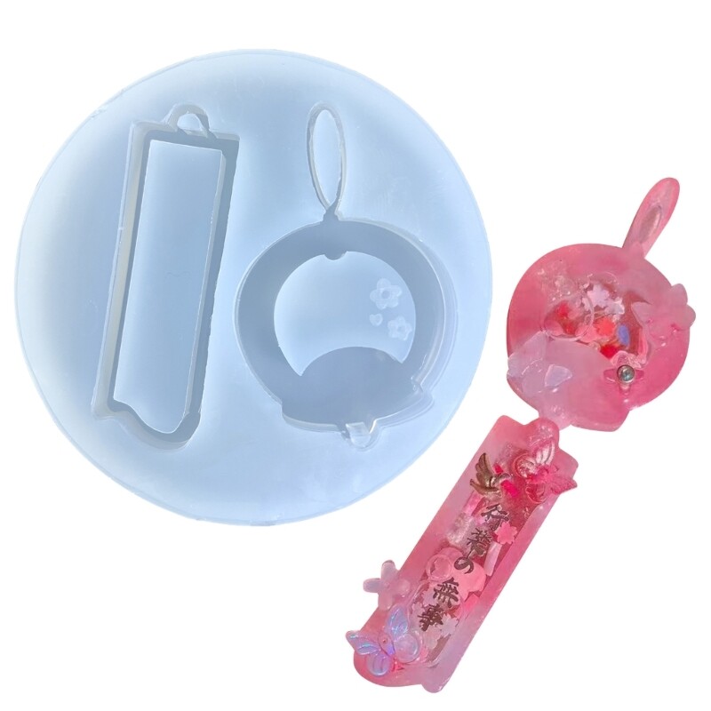 Silicone Resin Molds for DIY Jewelry Pendants and Epoxy Shakers  