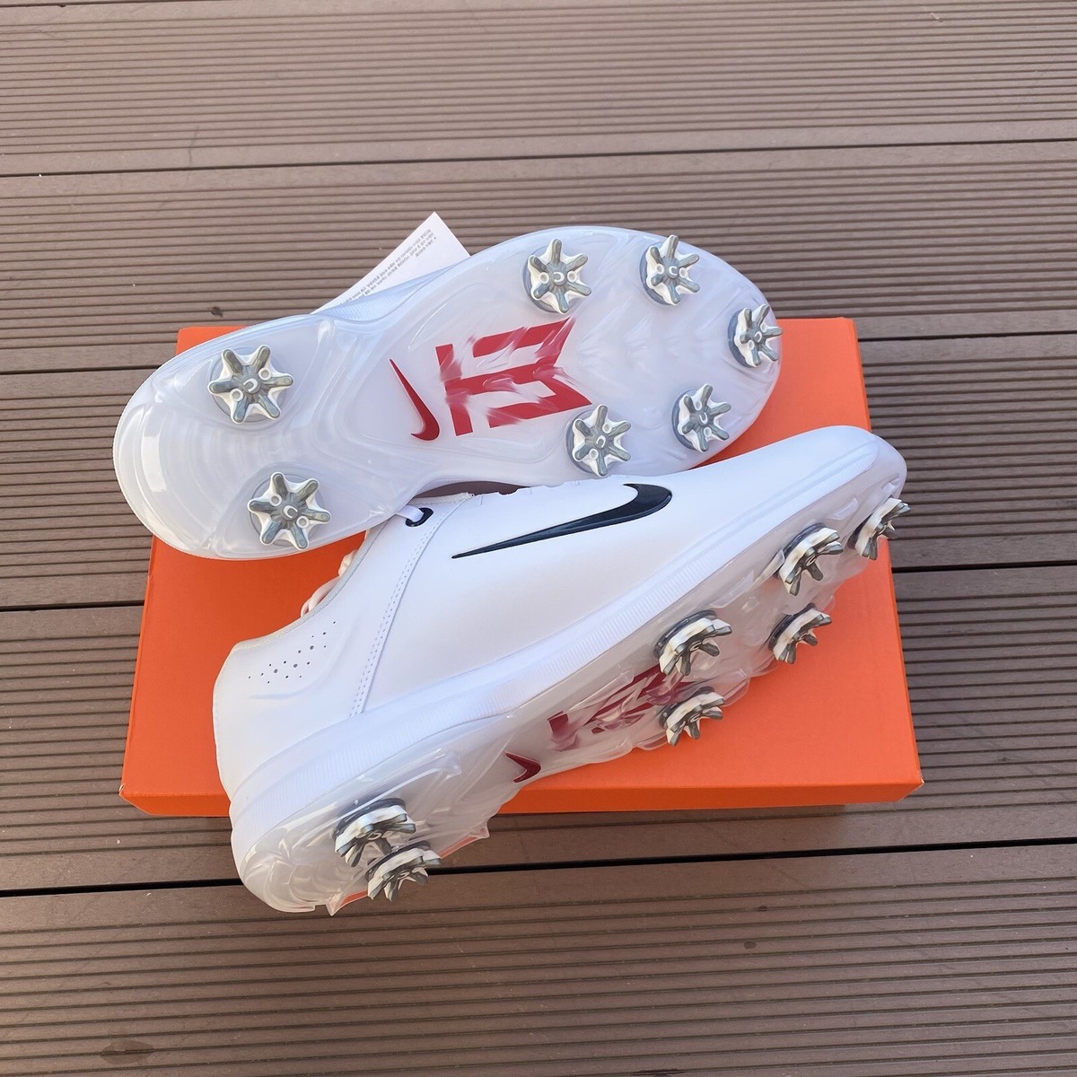 Nike Air Zoom TW20 Tiger Woods Golf Spike Shoes Wide Nike Air Zoom TW20 Tiger Woods Golf Spike Shoes Wide