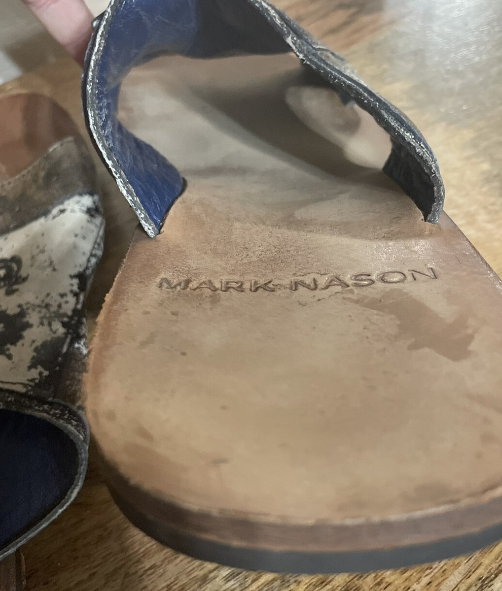 MARK NASON Sandals Size 9 Handmade In Italy Rare EUC | eBay display picture 1