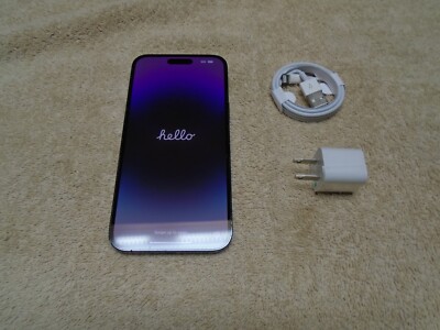 Apple iPhone 14 Pro Max, 1TB, Deep Purple, Carrier Unlocked, Excellent!!!