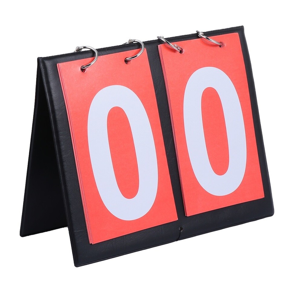 Flip Card Pvc Score Scoreboard Portable Scoreboards Basketball eBay