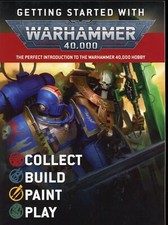 Getting Started With Warhammer 40,000 Guidebook Paperback LN