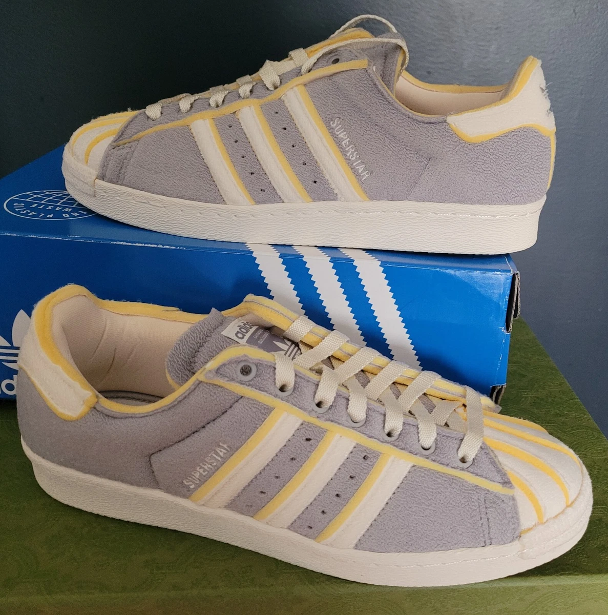 Adidas Originals Cozy Superstar Shoes sneakers unisex Rubber Fabric Fabric 12 Grey