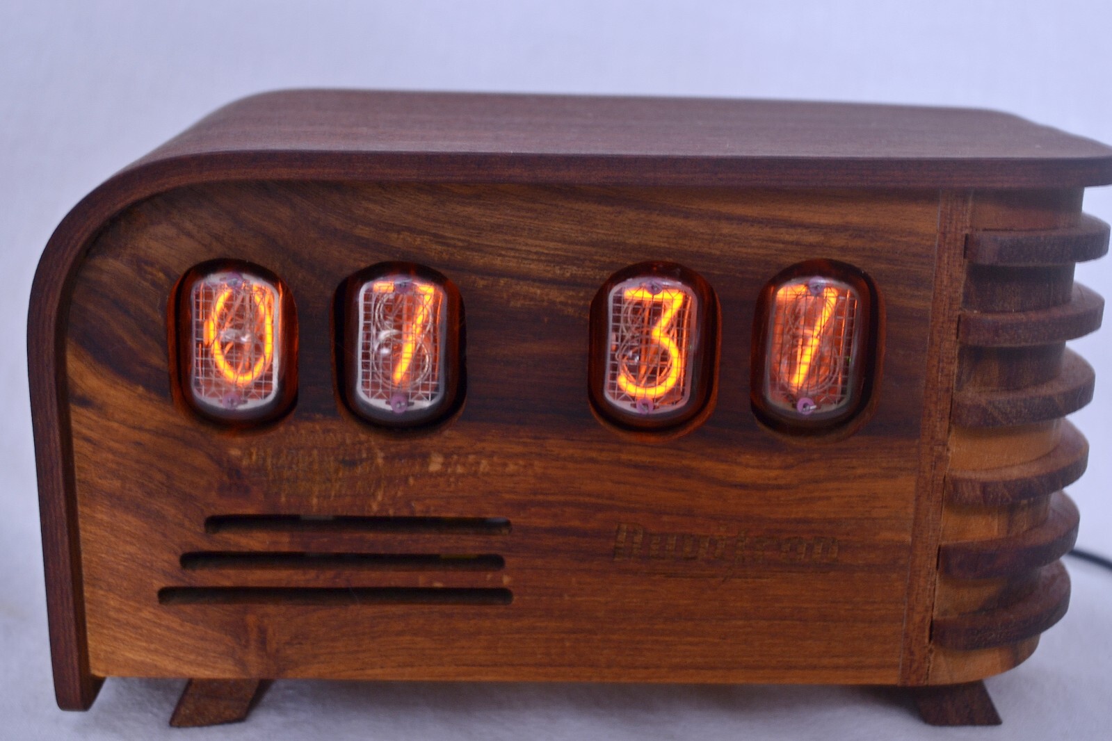 Vintage Nuvitron Nixie Tube Alarm Clock Handmade eBay