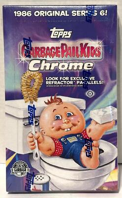 2023 Garbage Pail Kids Chrome 1986 Original Series 6 Trading Card Hobby Box Topp