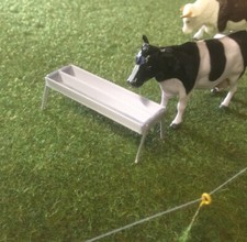 X1 1/32 Scale Scratch Build Double Meal Trough For Cattle