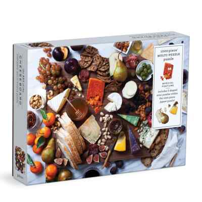 Art of the Cheeseboard 1000 Piece Jigsaw Puzzle Galison New