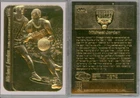 MICHAEL JORDAN 1998 FLEER STICKER '86 ROOKIE 23K GOLD CARD White Border LIMITED