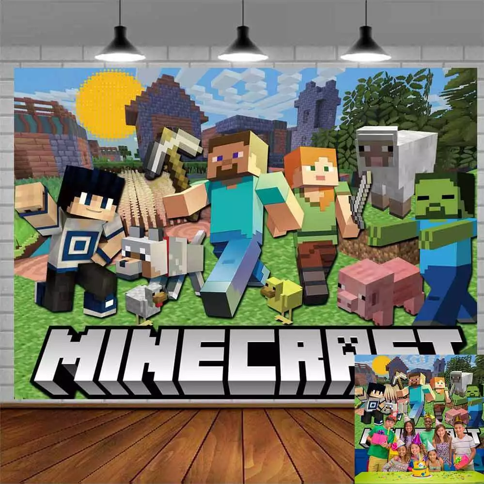 Painel Minecraft G - Frete Grátis