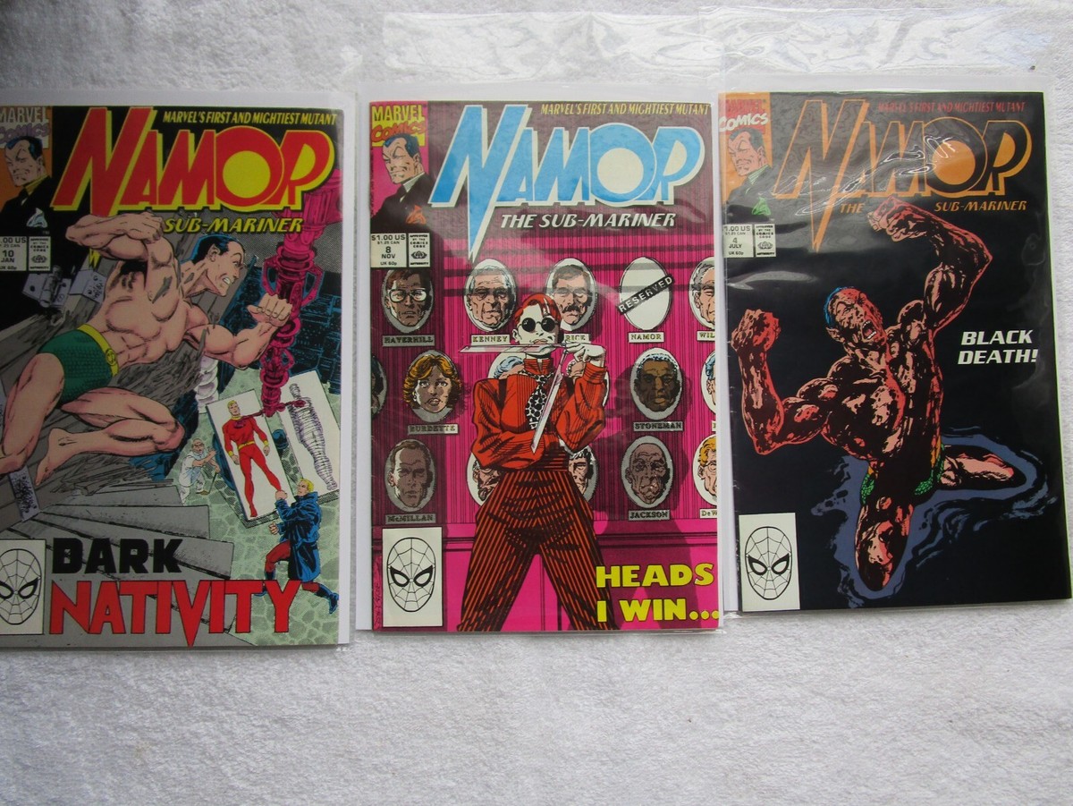 アメコミ・英語　①.②巻セット　NAMOR: THE FIRST MUTANT Namor The First Mutant #1 ~ NEAR MINT NM ~ 2010 Marvel