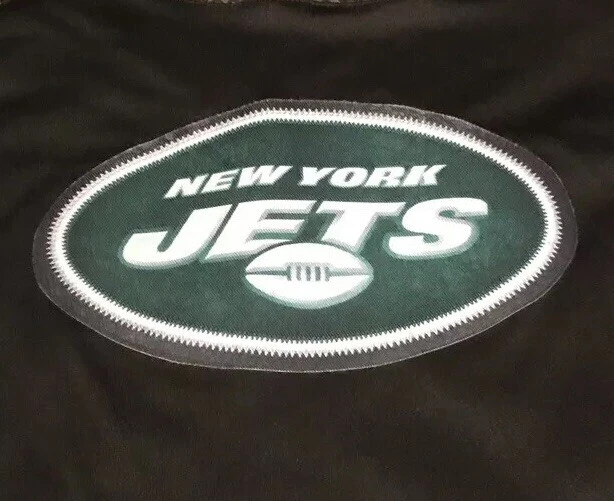 VETEMENTS Felpa con cappuccio New York Jets maglietta ragazzo XS 4 5 NFL abbigliamento squadra nero NFL NUOVA CON ETICHETTE