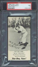 1959 Yoo-Hoo with Tab Gil McDougald PSA 7 New York Yankees