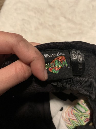 Vintage 1996 Warner Brothers Space Jam Snapback Hat Bugs Michael Jordan - Picture 7 of 10