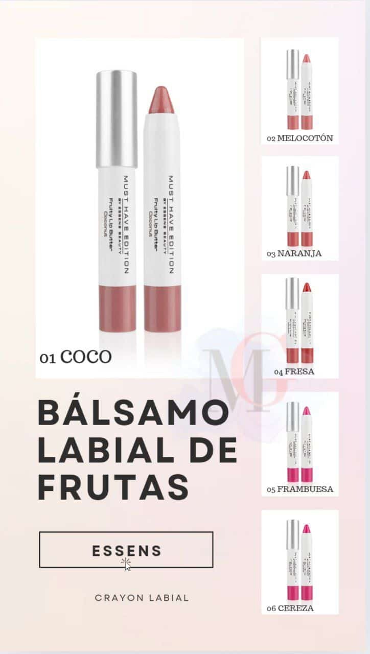 Bálsamo Labial De Frutas