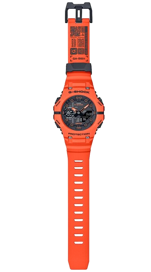 週末値下G-SHOCK GA-B001FL-4AJF 新品 国内正規品 オレンジ Casio G-Shock GA-B001FL-4AJF Orange Carbon Bluetooth Analog