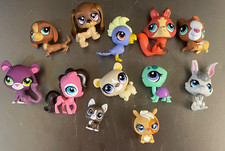  12 Vintage LITTLEST PET SHOP Animal Collection - CATS Dogs  MORE - SET OF 12