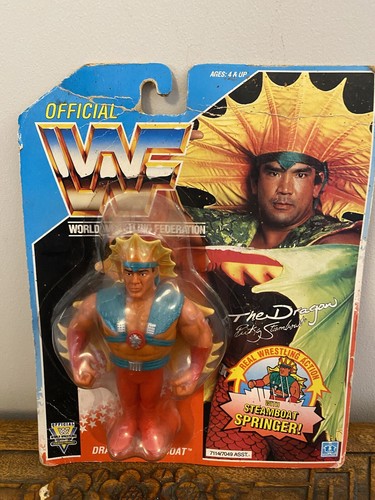 WWF WWE Hasbro Ricky The Dragon Ricky Steamboat Ha...