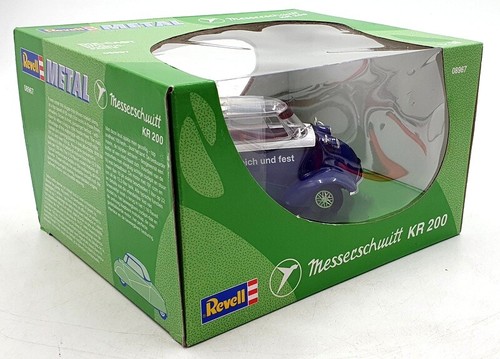 Revell 1/18 Scale Diecast 08967 - Messerschmitt KR 200 - Blue/White - Picture 5 of 5