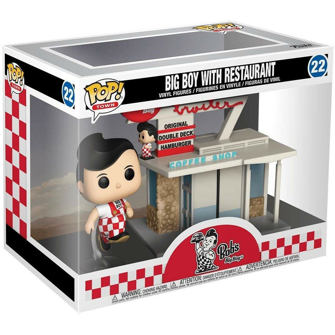 トミー様FunkoPOP Towns BigBoy withRestaurant Funko Ad Icons POP! Town Bob's Big Boy Restaurant with Big