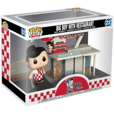 トミー様FunkoPOP Towns BigBoy withRestaurant Funko Ad Icons POP! Town Bob's Big Boy Restaurant with Big