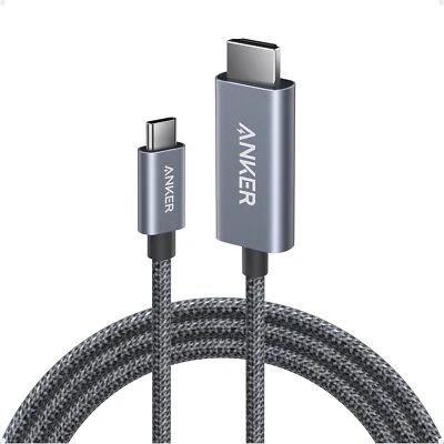 Anker 4K@60Hz HDR USB C to HDMI Cable with Advanced Shielding Thunderbolt 5/4/3