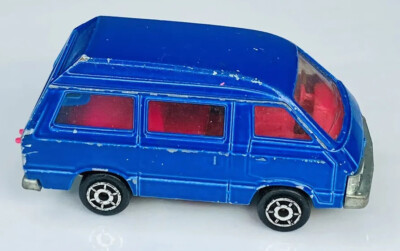 Majorette Toyota Lite Ace No.216 Black 1/52 EAGLE Hatch Open France Vintage