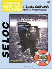 Yamaha, Mercury, Mariner 4-Stroke Outboard Repair Manual 1995-2004