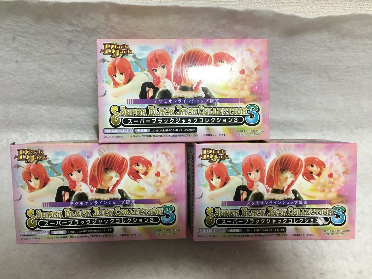 トミー コレクターズTOMY BLACK JACK フィギュア 3体セット未開封 トミー コレクターズTOMY BLACK JACK フィギュア 3体セット未