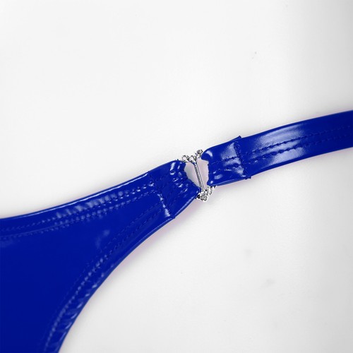 Women's PVC Latex Leather Tangas Thongs G-String Briefs Panties T-back Underwear - Picture 30 of 53