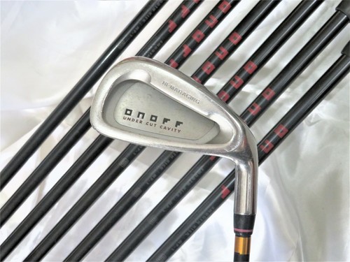 DAIWA GLOBERIDE ONOFF Under Cut Cavity 8PC R-FLEX IRONS SET GOLF CLUBS NWO - Picture 4 of 9