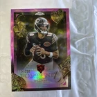 2025 Topps Chrome Caleb Williams Fortune 15 Pinke Refractor #/250
