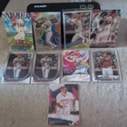 Mike Trout 9 card lot TOPPS BOWMAN CHROME ANGELS