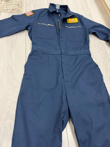 Vintage Western Oceanic Pacesetter IV Oil Rig Coveralls UK Made 38" image 4